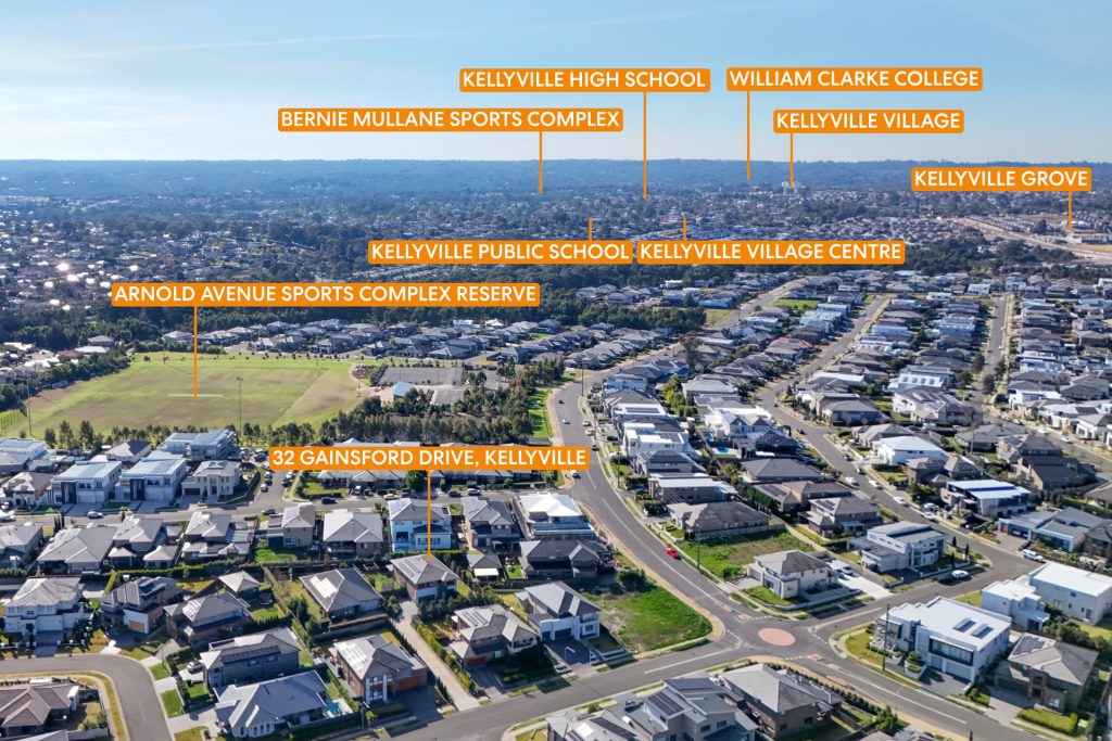 Sold - 32 Gainsford Drive - New Property in Kellyville - Real Estate by Corie Sciberras