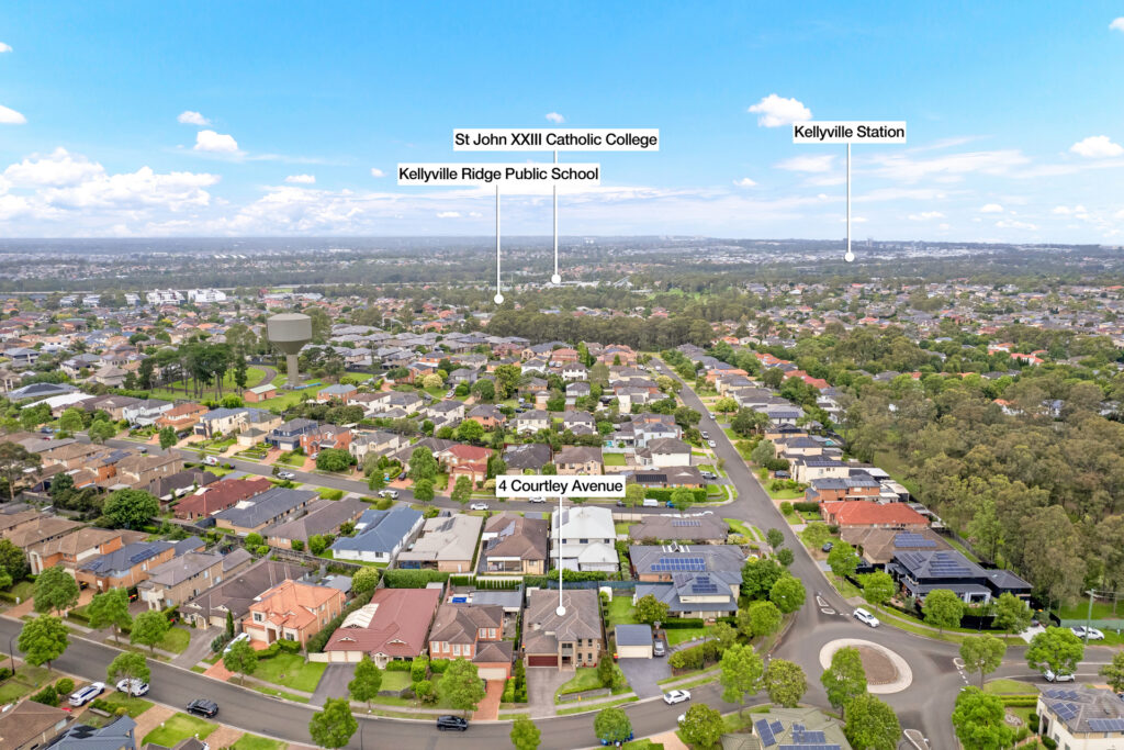 Sold - 4 Courtley Avenue - New Property in Kellyville Ridge - Real Estate by