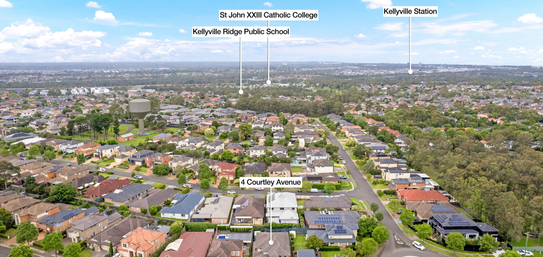 Sold - 4 Courtley Avenue - New Property in Kellyville Ridge - Real Estate by