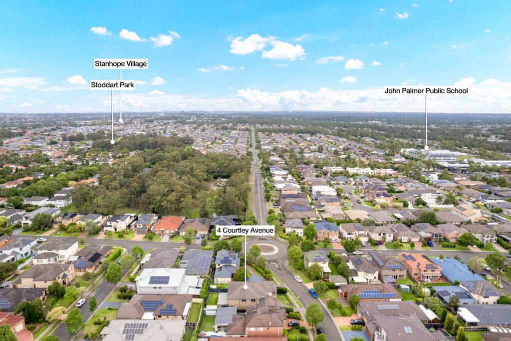 Sold - 4 Courtley Avenue - New Property in Kellyville Ridge - Real Estate by