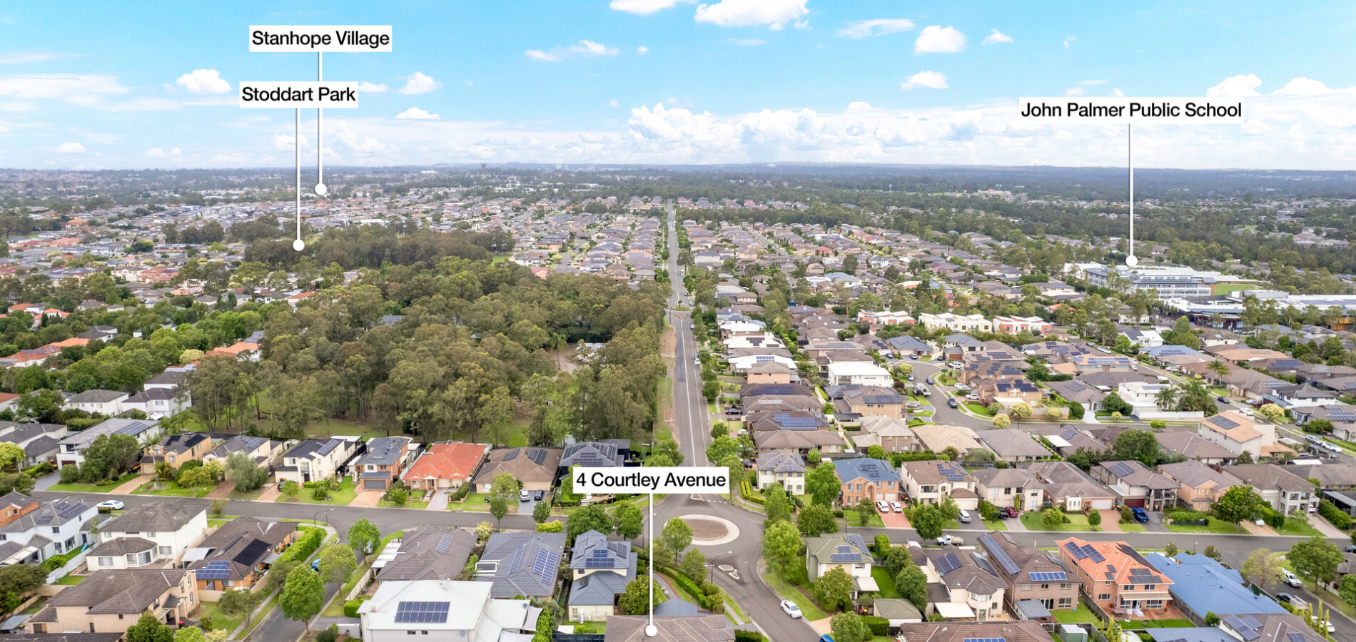 Sold - 4 Courtley Avenue - New Property in Kellyville Ridge - Real Estate by