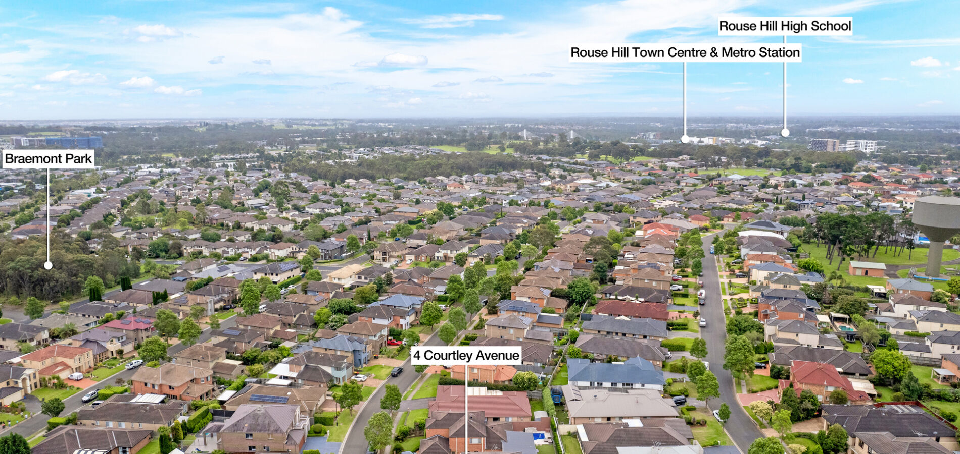 Sold - 4 Courtley Avenue - New Property in Kellyville Ridge - Real Estate by