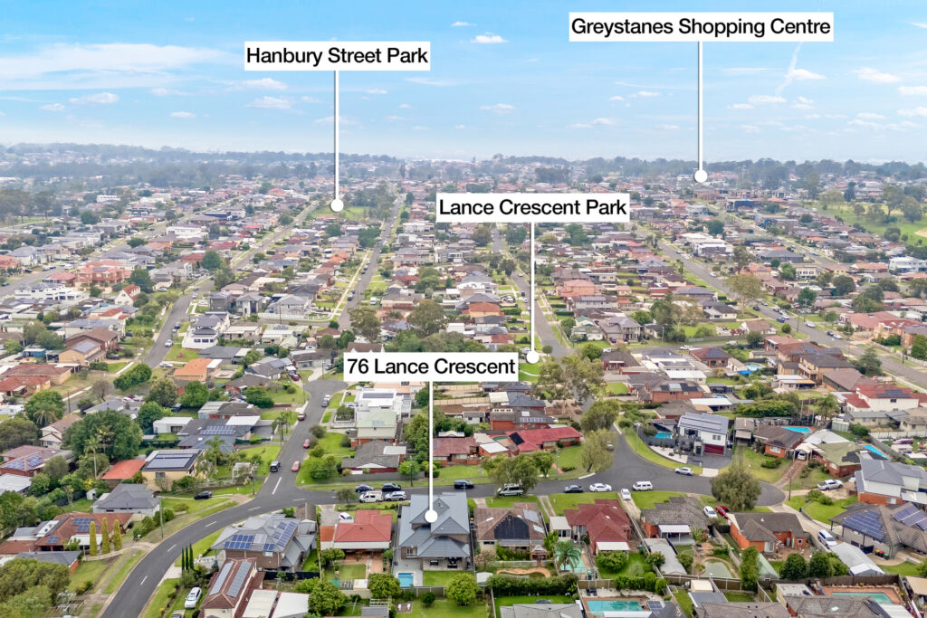 Sold - 76 Lance Crescent - New Property in Greystanes - Real Estate by Anita Mirosevic