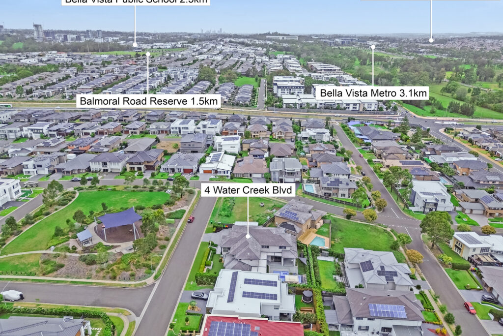 Sold - 4 Water Creek Boulevard - New Property in Kellyville - Real Estate by Maree McCrorie