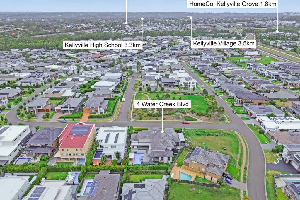 Sold - 4 Water Creek Boulevard - New Property in Kellyville - Real Estate by Maree McCrorie