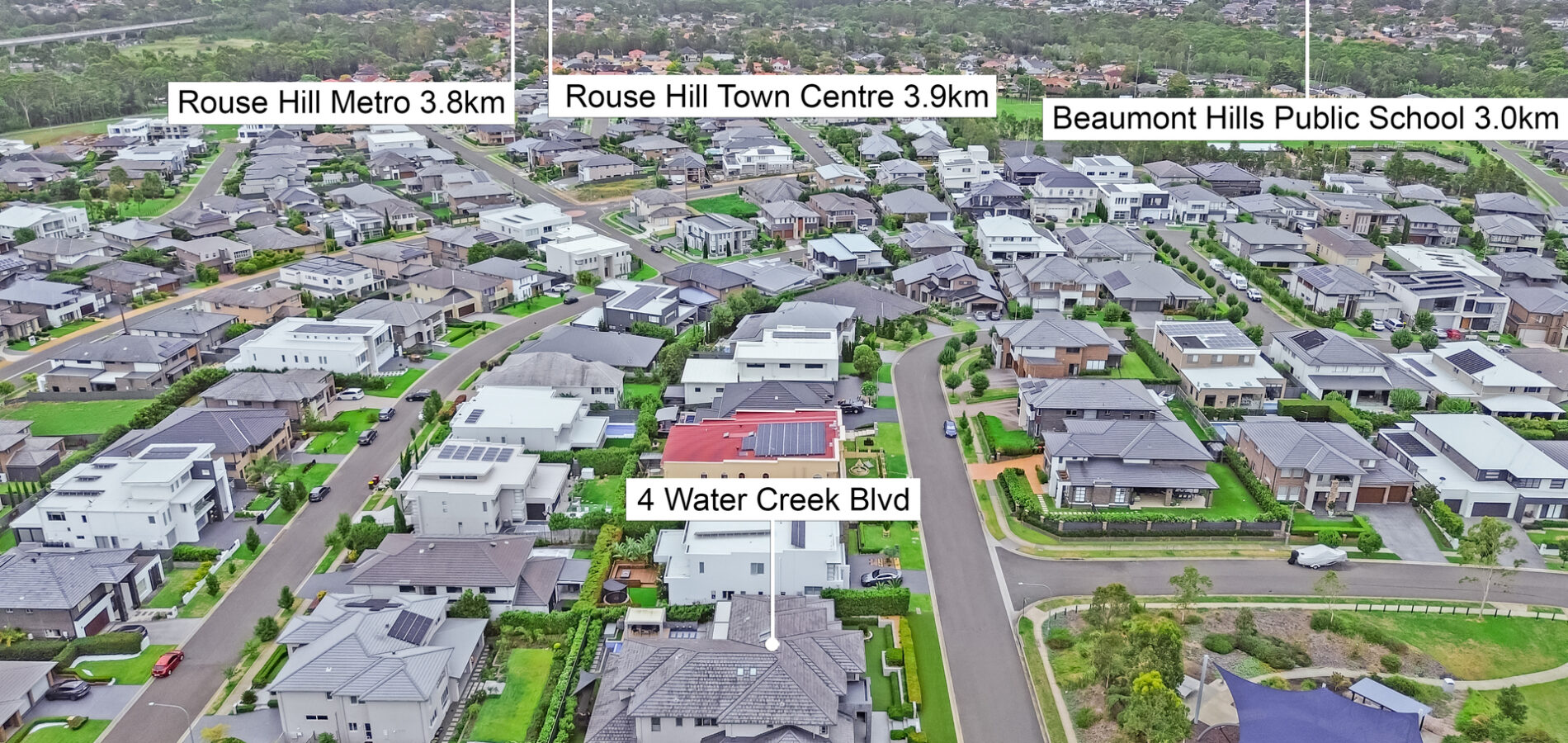 Sold - 4 Water Creek Boulevard - New Property in Kellyville - Real Estate by Maree McCrorie