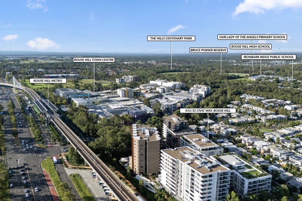 Sold - 431/32 Civic Way - New Property in Rouse Hill - Real Estate by Daniel Sarzano