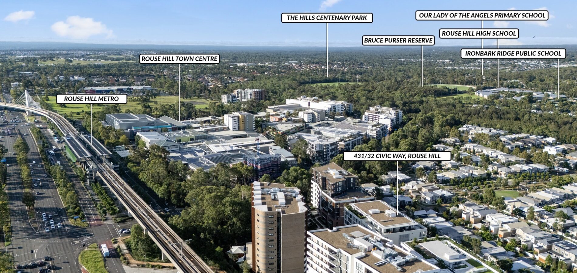 Sold - 431/32 Civic Way - New Property in Rouse Hill - Real Estate by Daniel Sarzano