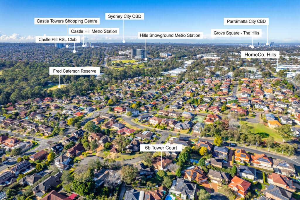 Sold - 6B Tower Court - New Property in Castle Hill - Real Estate by David Choy