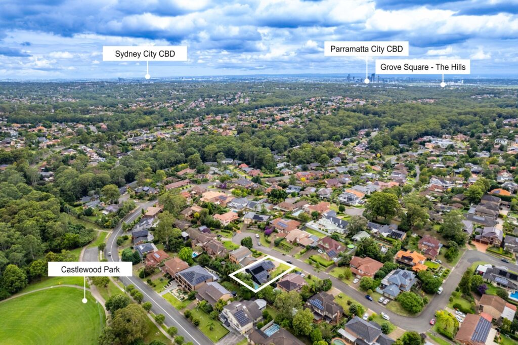 Sold - 18 Gaiwood Place - New Property in Castle Hill - Real Estate by David Choy