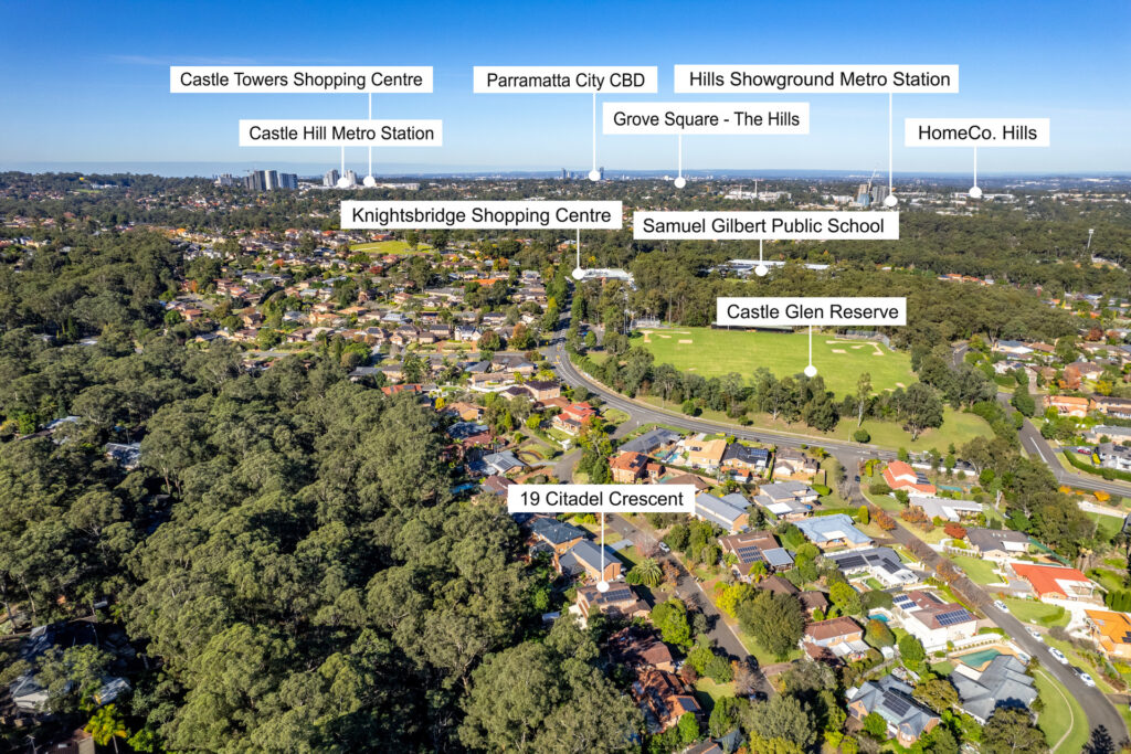 Sold - 19 Citadel Crescent - New Property in Castle Hill - Real Estate by David Choy