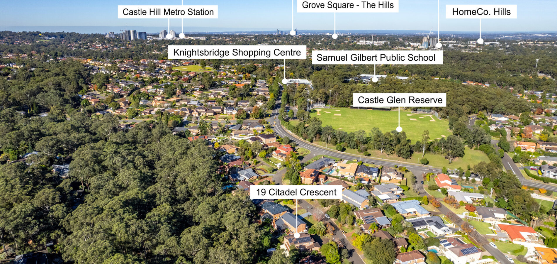 Sold - 19 Citadel Crescent - New Property in Castle Hill - Real Estate by David Choy