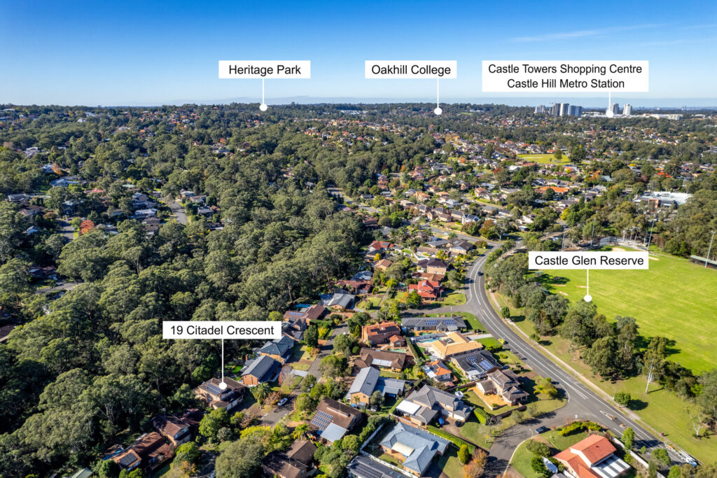 Sold - 19 Citadel Crescent - New Property in Castle Hill - Real Estate by David Choy