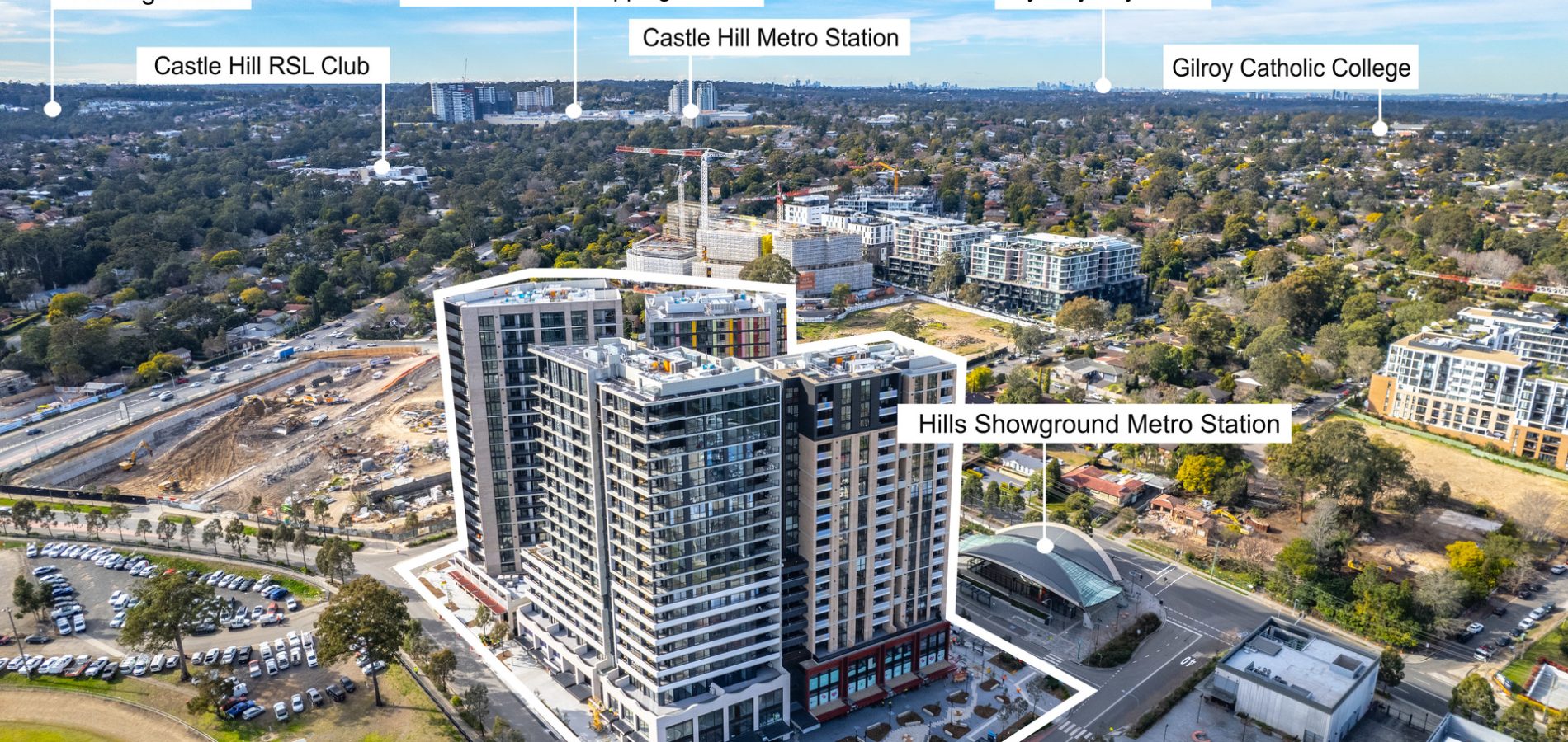 Sold - 1105/13 De Clambe Drive - New Property in Castle Hill - Real Estate by David Choy