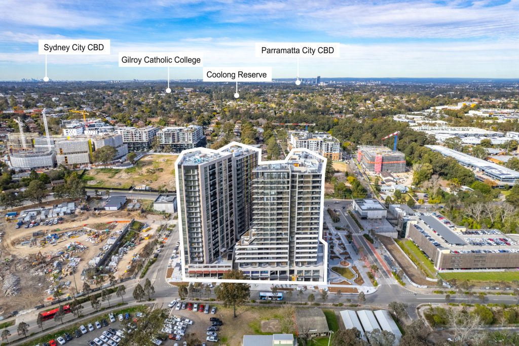 Sold - 1105/13 De Clambe Drive - New Property in Castle Hill - Real Estate by David Choy