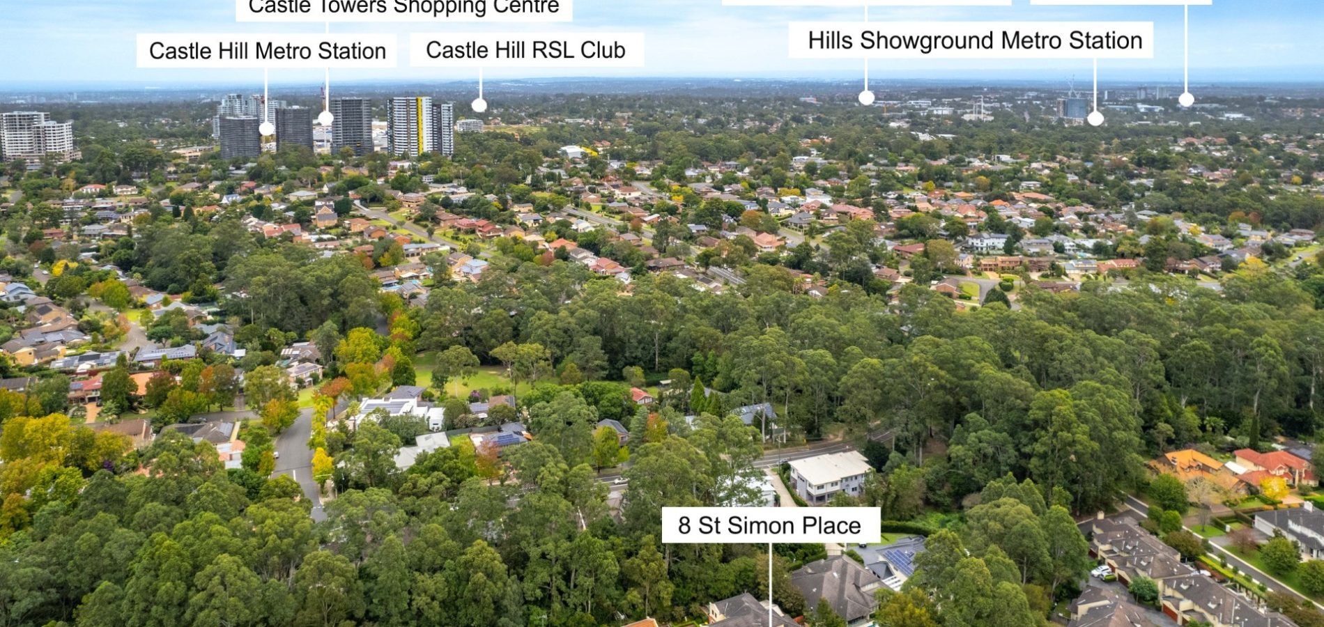 Sold - 8 St Simon Place - New Property in Castle Hill - Real Estate by David Choy