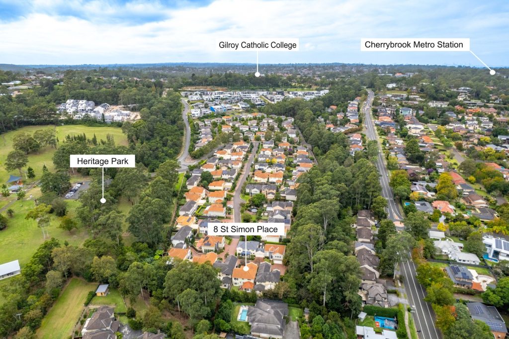 Sold - 8 St Simon Place - New Property in Castle Hill - Real Estate by David Choy