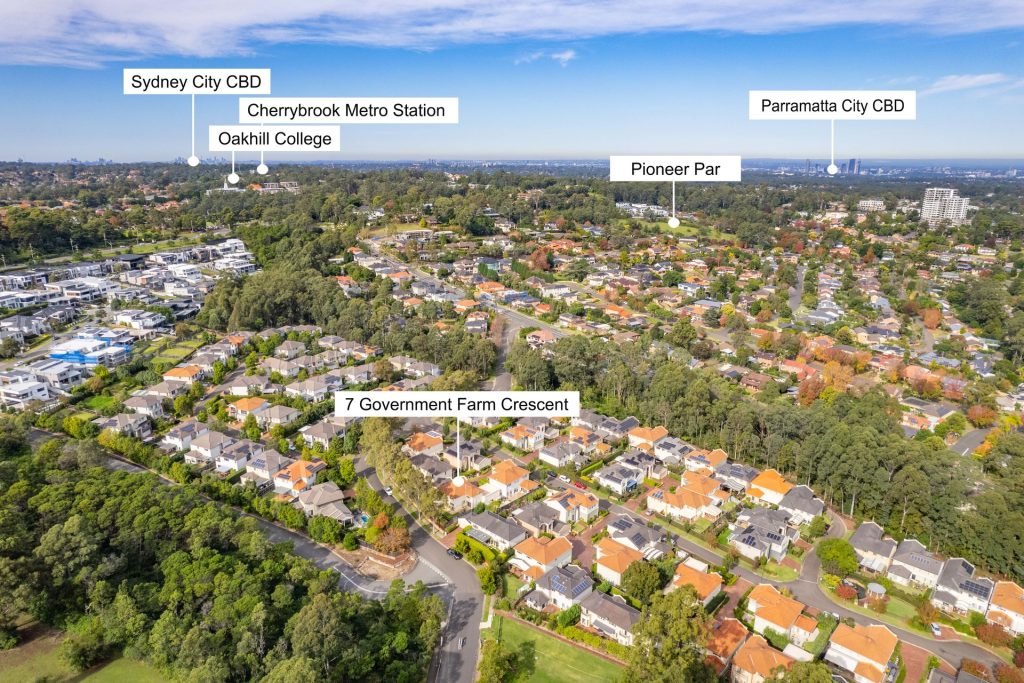 Sold - 7 Government Farm Crescent - New Property in Castle Hill - Real Estate by David Choy