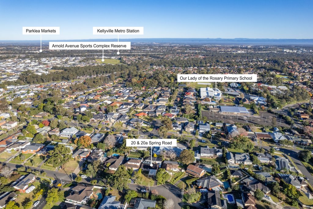 Sold - 20-20a Spring Road - New Property in Kellyville - Real Estate by David Choy