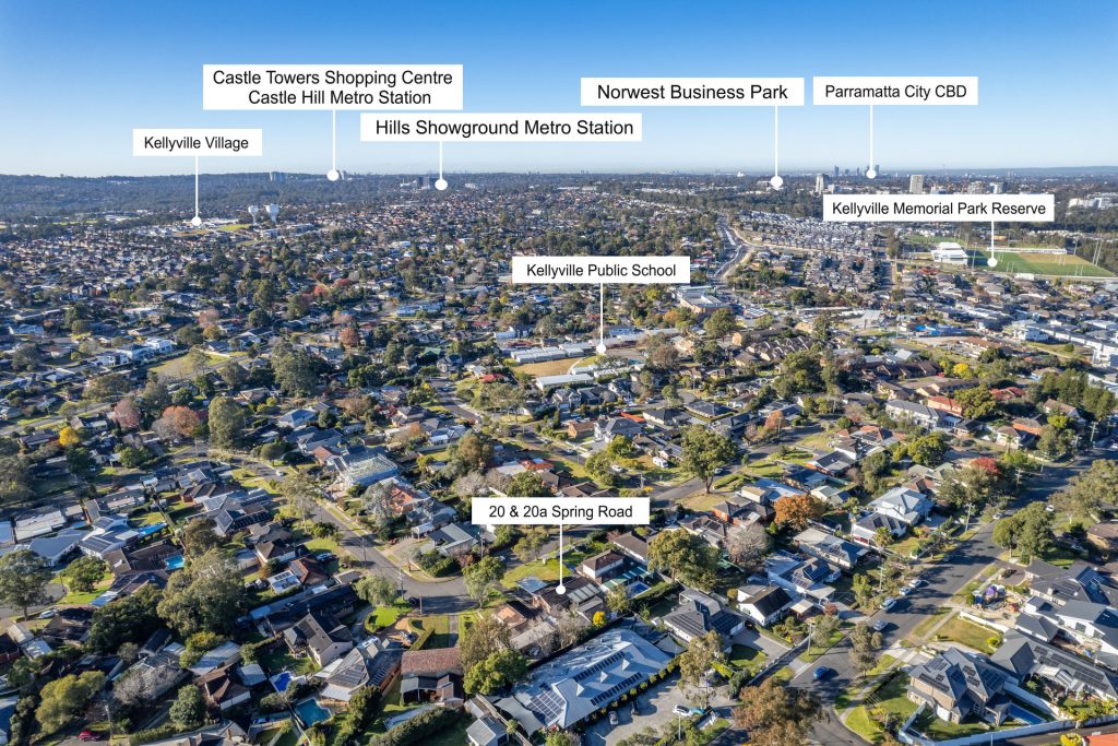 Sold - 20-20a Spring Road - New Property in Kellyville - Real Estate by David Choy