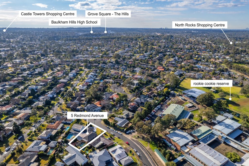 Sold - 5 Redmond Avenue - New Property in Baulkham Hills - Real Estate by David Choy