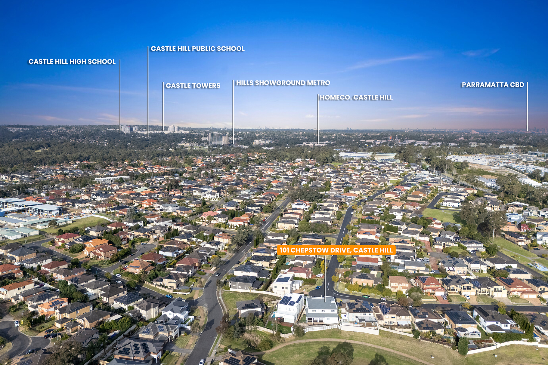 Sold - 101 Chepstow Drive - New Property in Castle Hill - Real Estate by Daniel Sarzano