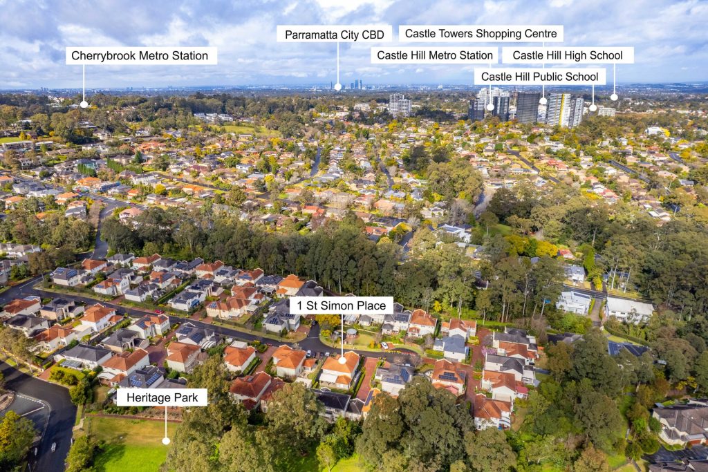 Sold - 1 St Simon Place - New Property in Castle Hill - Real Estate by David Choy