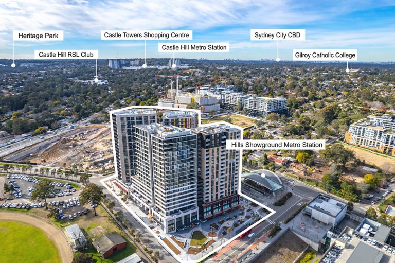 Sold - 206/13 De Clambe Drive - New Property in Castle Hill - Real Estate by David Choy