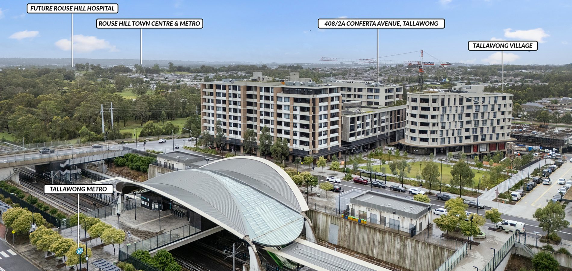 Sold - 408/2A Conferta Avenue - New Property in Tallawong - Real Estate by Daniel Sarzano