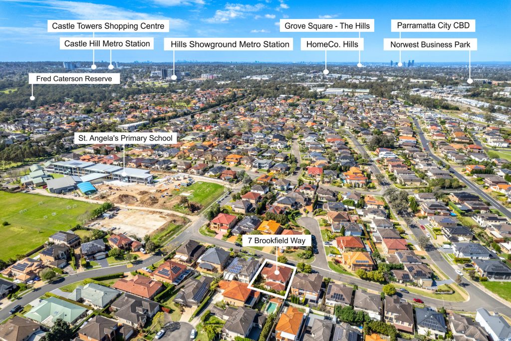 Sold - 7 Brookfield Way - New Property in Castle Hill - Real Estate by David Choy