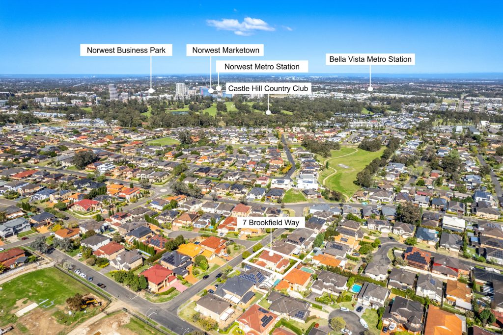 Sold - 7 Brookfield Way - New Property in Castle Hill - Real Estate by David Choy