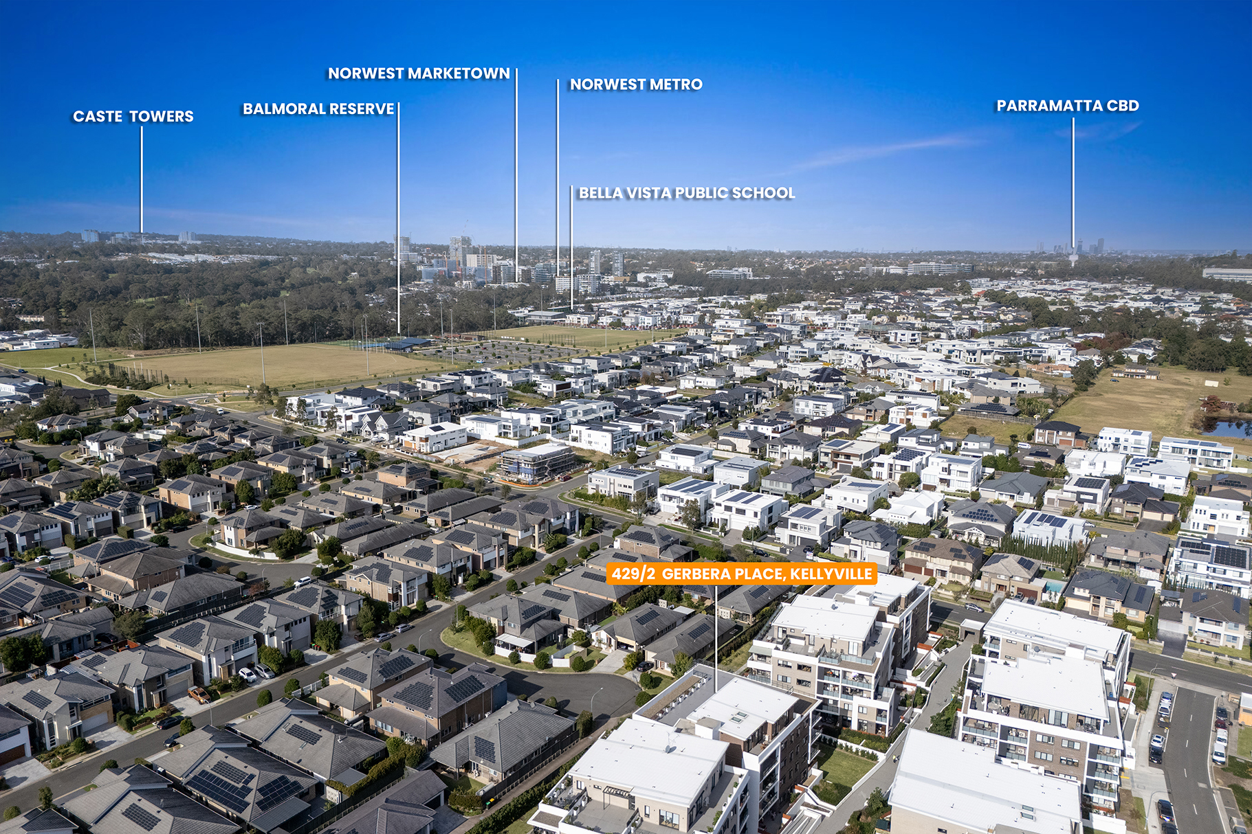 Sold - 429/2 Gerbera Place - New Property in Kellyville - Real Estate by Ruma Mundi