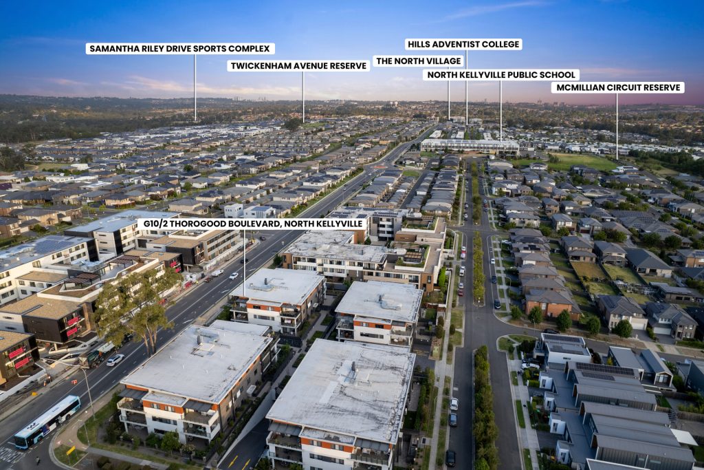 Sold - G10/2 Thorogood Boulevard - New Property in North Kellyville - Real Estate by Daniel Sarzano