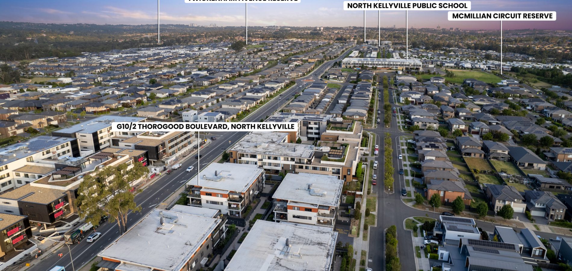 Sold - G10/2 Thorogood Boulevard - New Property in North Kellyville - Real Estate by Daniel Sarzano