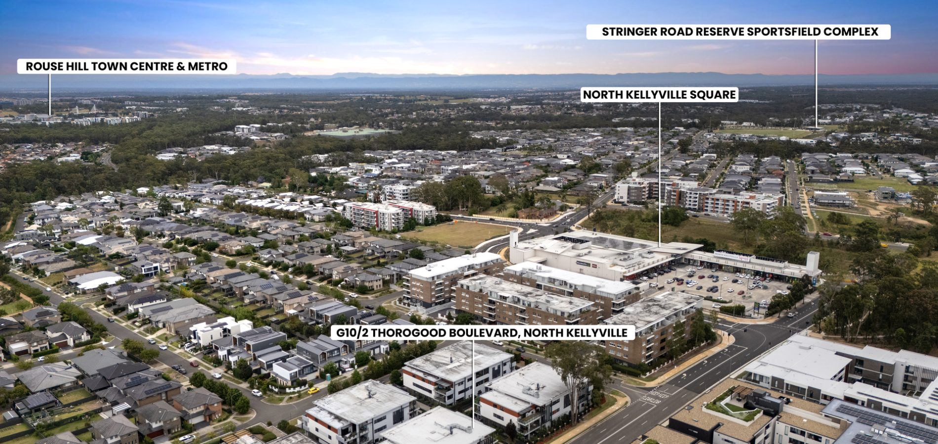 Sold - G10/2 Thorogood Boulevard - New Property in North Kellyville - Real Estate by Daniel Sarzano