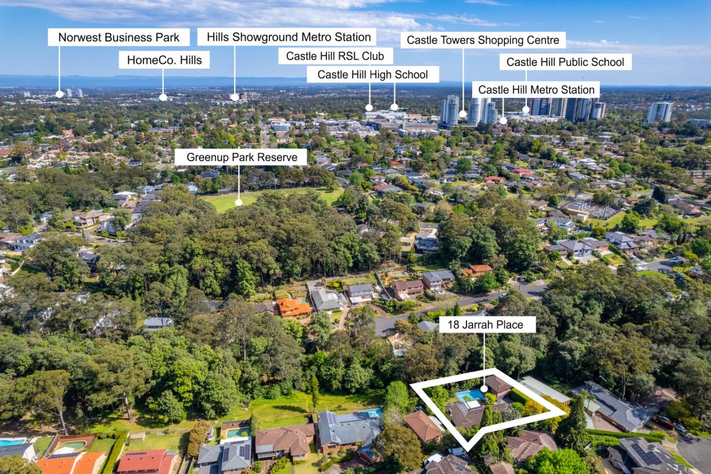 Sold - 18 Jarrah Place - New Property in Castle Hill - Real Estate by