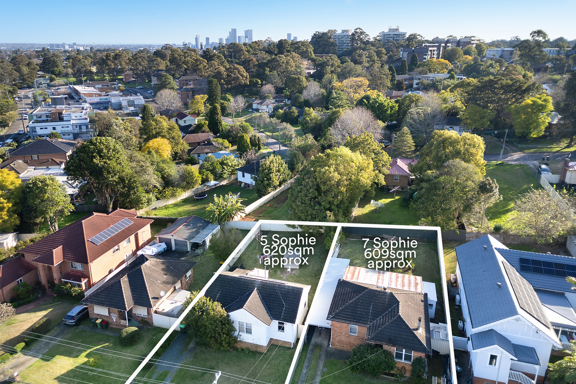 For Sale - 5 & 7 Sophie Street - New Property in Telopea - Real Estate by Rebecca Ying Li