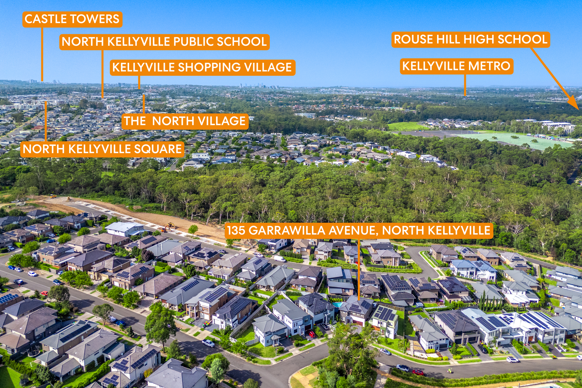 Sold - 135 Garrawilla Avenue - New Property in North Kellyville - Real Estate by Corie Sciberras