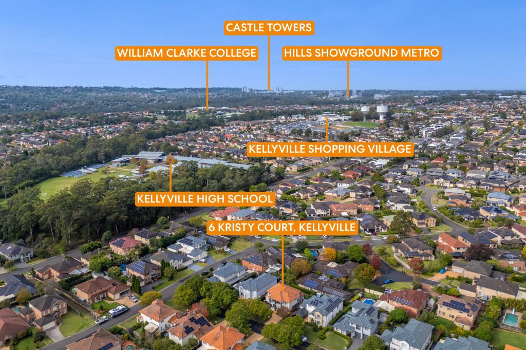 Sold - 6 Kristy Court - New Property in Kellyville - Real Estate by Corie Sciberras