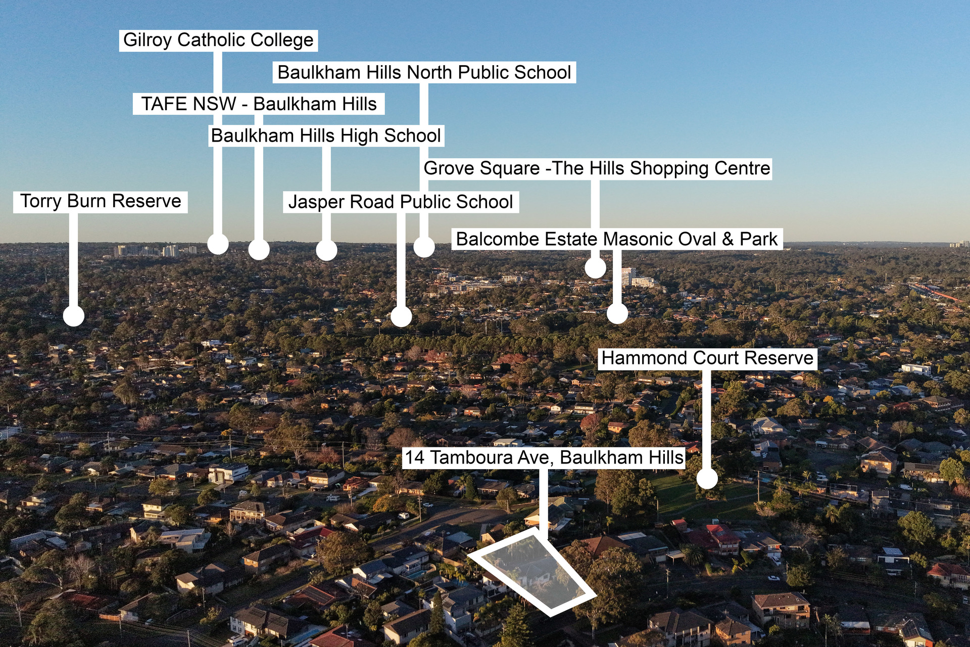 Auction - 14 Tamboura Avenue - New Property in Baulkham Hills - Real Estate by Jamie Benjamin