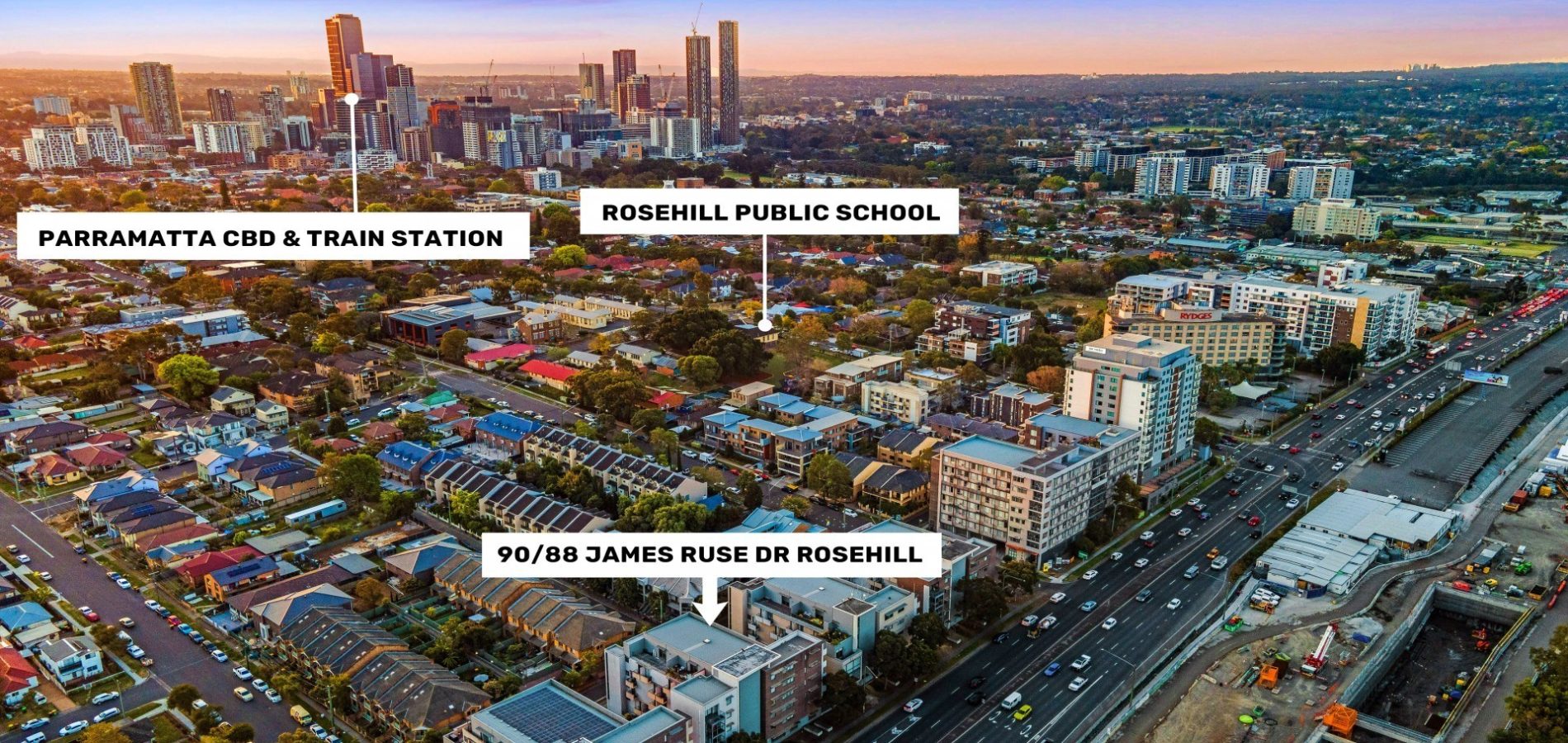 Sold - 90 & 90a/88 James Ruse Drive - New Property in Rosehill - Real Estate by Sam Dehaiby