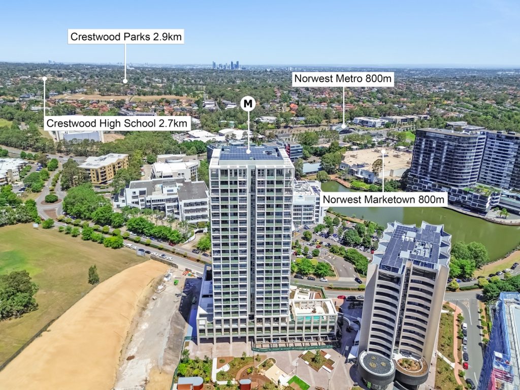 For Sale - 1405/42 Solent Circuit - New Property in Norwest - Real Estate by Maree McCrorie