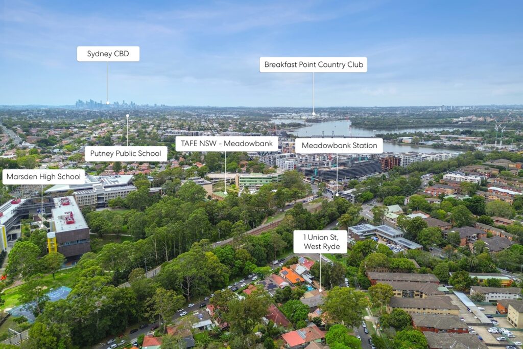 Sold - 1 Union Street - New Property in West Ryde - Real Estate by Teena Vaughan