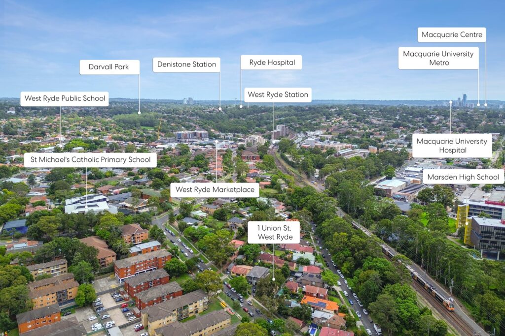 Sold - 1 Union Street - New Property in West Ryde - Real Estate by Teena Vaughan
