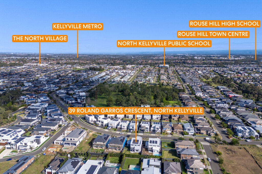 For Sale - 39 Roland Garros Crescent - New Property in North Kellyville - Real Estate by Corie Sciberras