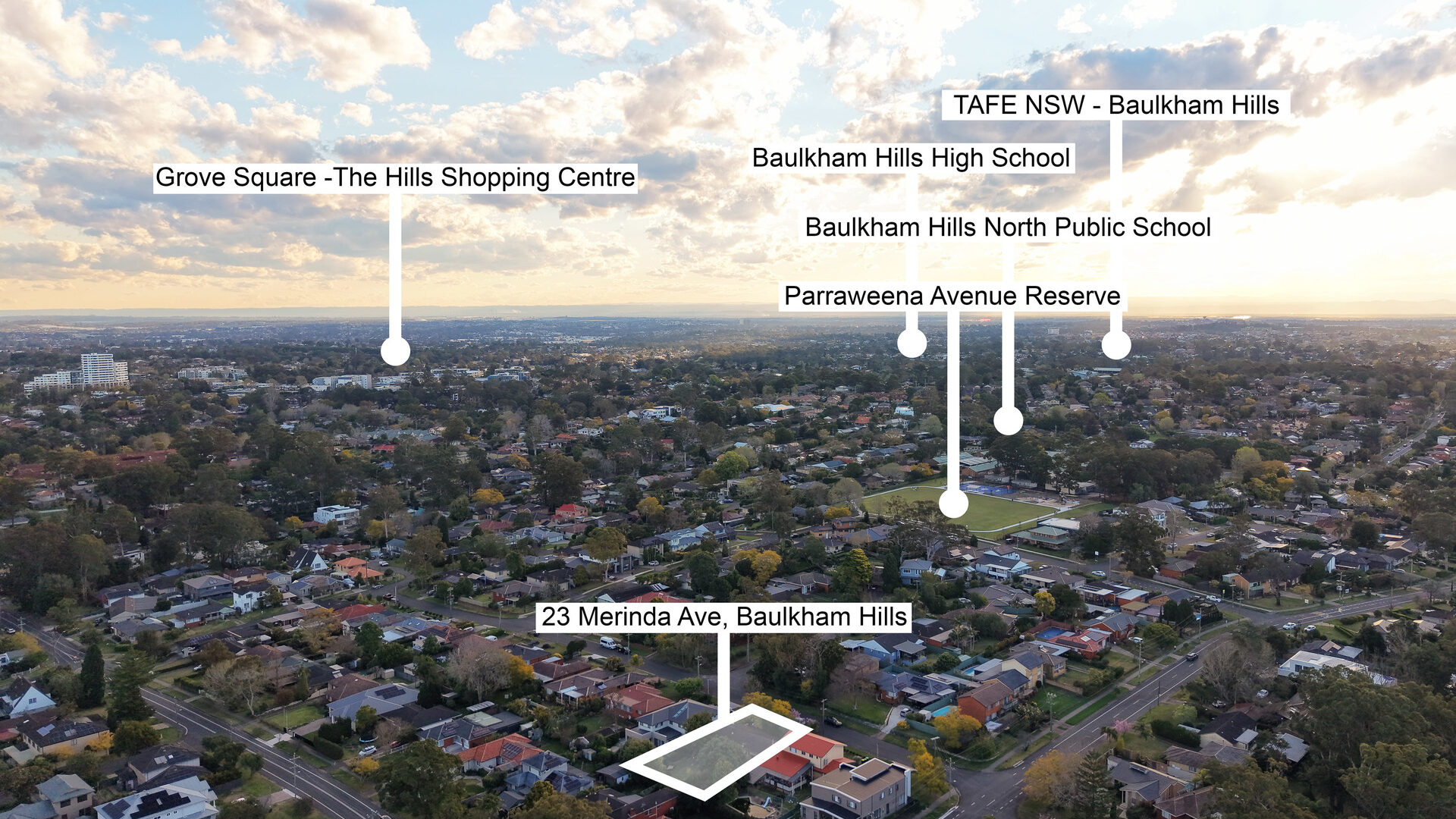 Sold - 23 Merinda Avenue - New Property in Baulkham Hills - Real Estate by Leopold Metz