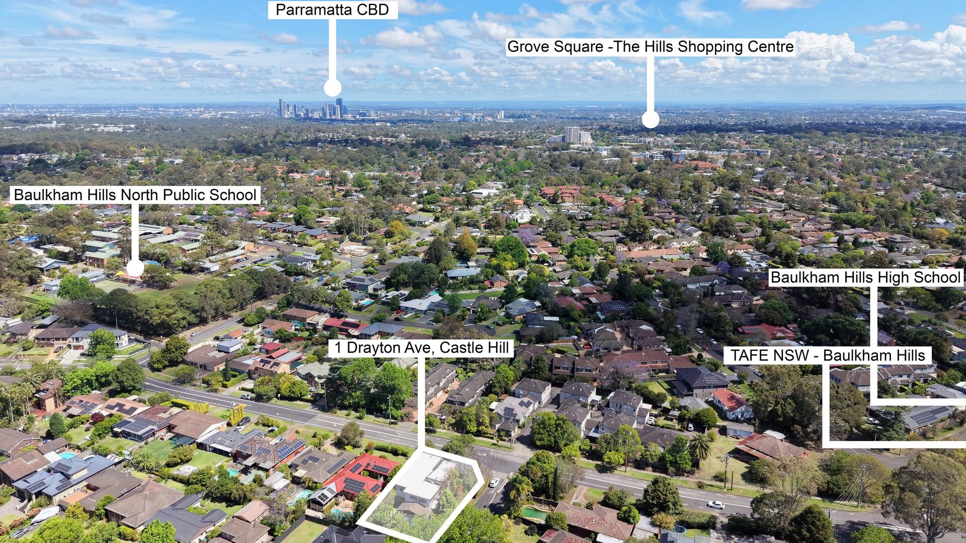 Auction - 1 Drayton Avenue - New Property in Castle Hill - Real Estate by Joshua Elder
